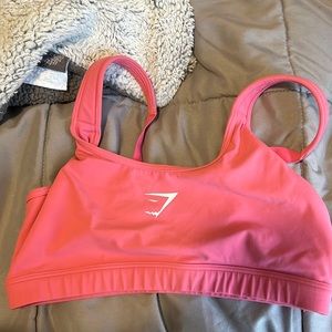 Gymshark bright pink sports bra